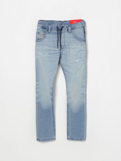 Pants DIESEL Kids color Denim