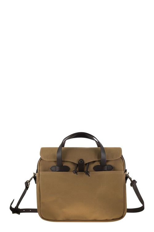 Briefcase In Rugged Twill