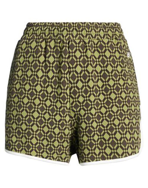 Woman Shorts & Bermuda Shorts Military green Size S Organic cotton, Elastane