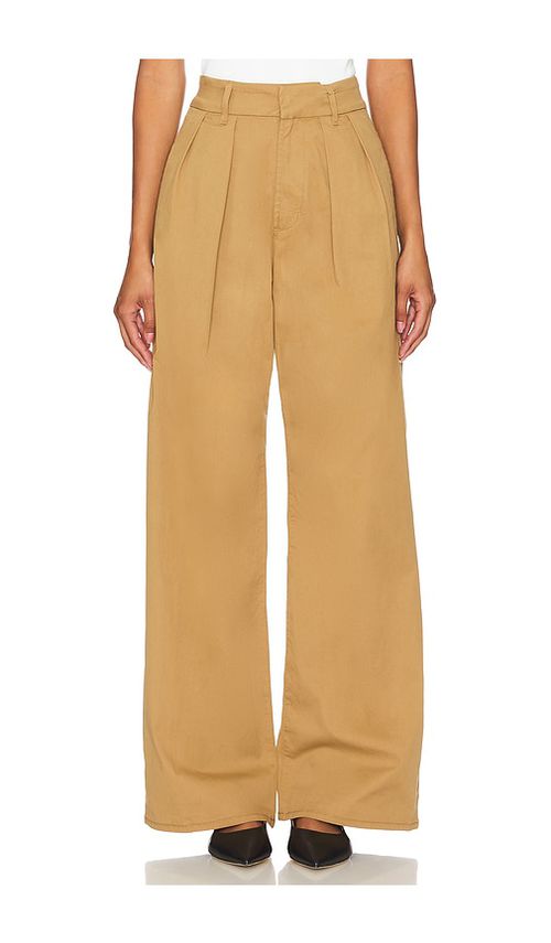 Citizens of Humanity Petra Pleated Trouser in Nano - Mustard. 33 also