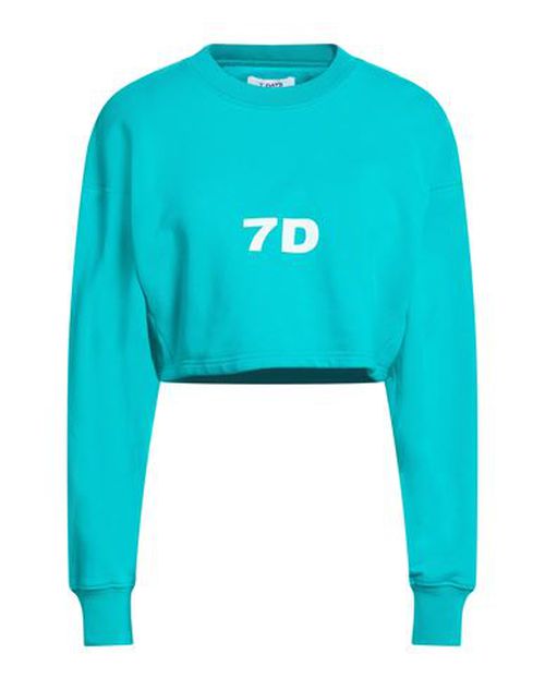 Woman Sweatshirt Emerald green Size XS Organic cotton