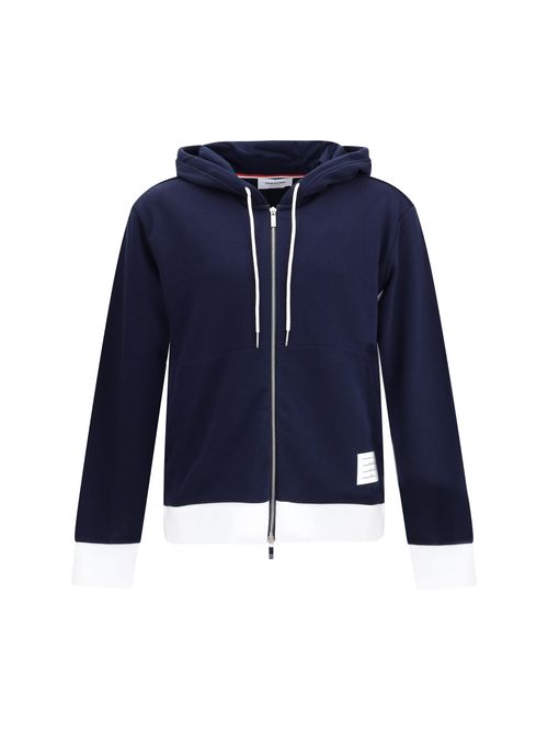 Cotton Hoodie — Navy