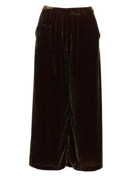 P. a.r. o.s. h. pantalone in viscosa misto seta