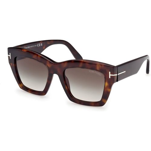 TOM FORD Woman TOM FORD FT1191 LUNA 52B Sunglasses Acetate Butterfly Norma
