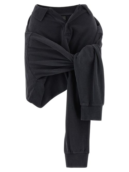 Knotted Polo Skirt