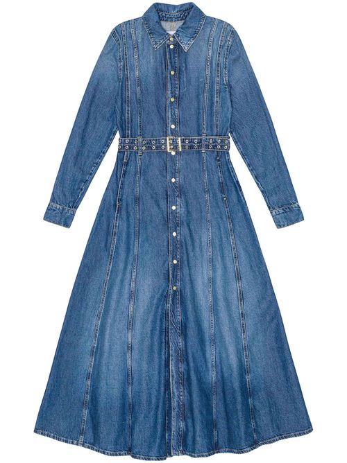 Denim maxi dress - Blue