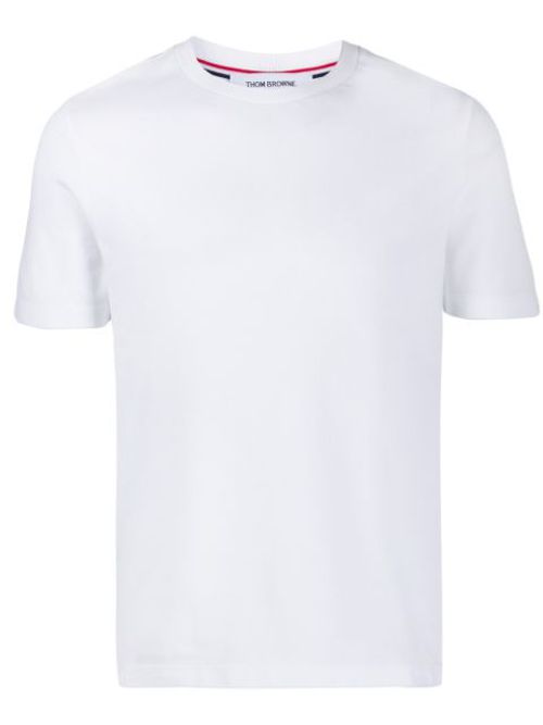 4-Bar insert piqué T-shirt