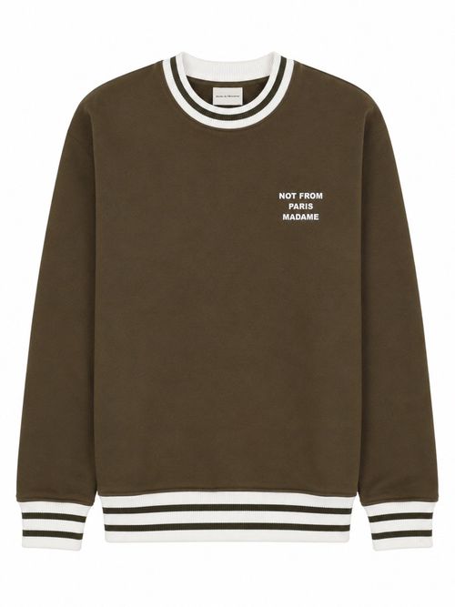 Drôle De Monsieur Men's 100% Cotton Sweatshirt
