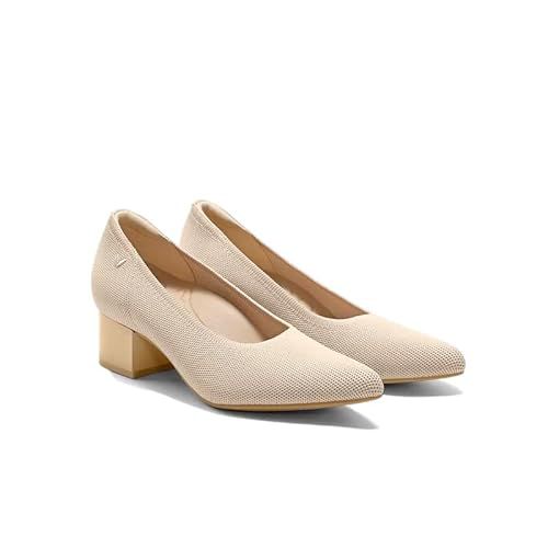 VIVAIA Georgia Pointed-Toe Chunky Heels Elegant Stress Free Arch Support