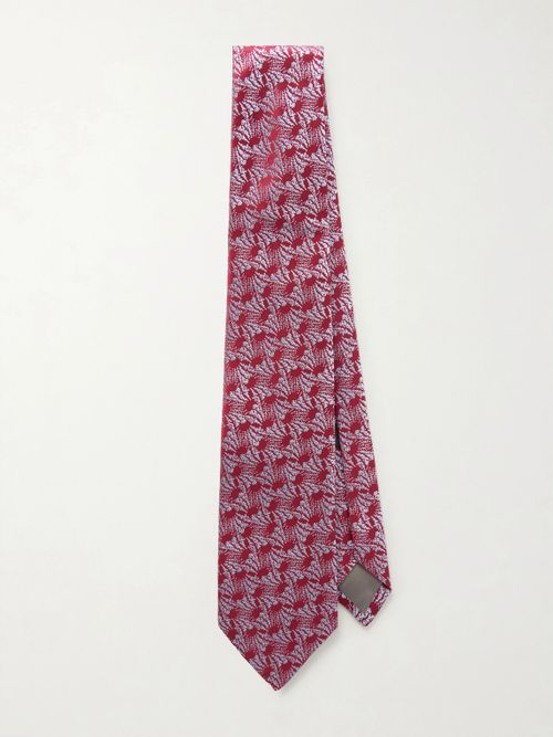 8.5cm Silk-Jacquard Tie