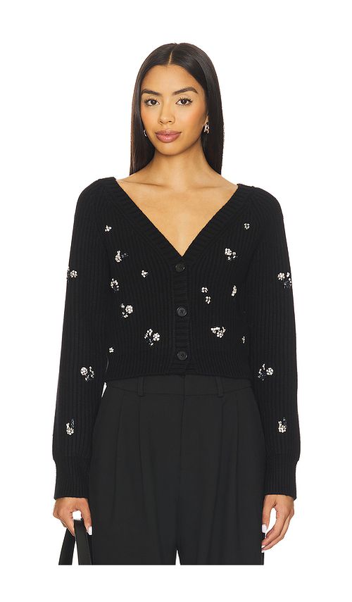 SIMKHAI Novah Cardigan in Black. - M also in
