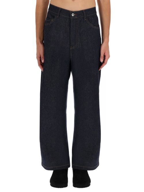 Dark Blue Relaxed Jeans