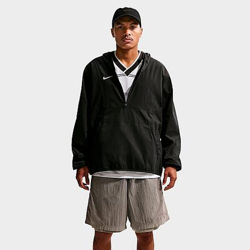 Men's Energy Soccer Anorak Jacket in Off Noir/Off Noir/Summit White