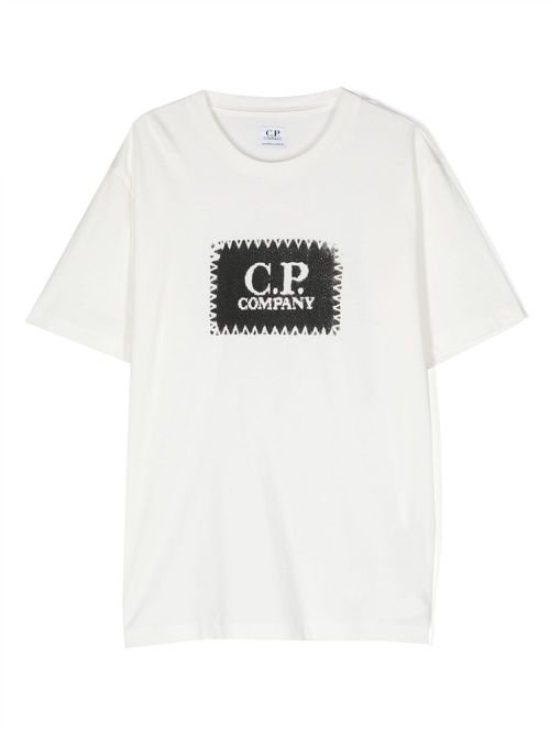 Logo-print cotton T-shirt - White