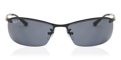 Ray-Ban RB3183 Top Bar 002/81 Men's Sunglasses Black Size 63