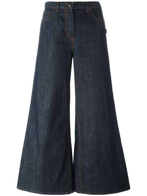 Wide flare jeans - Blue