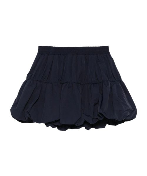 Mirian bubble-hem ruffled mini skirt
