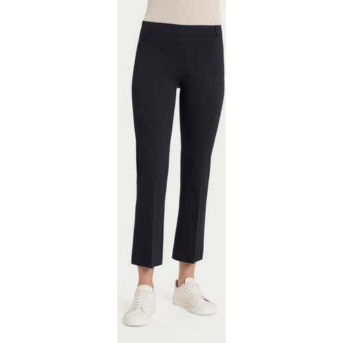Women's flare trousers black