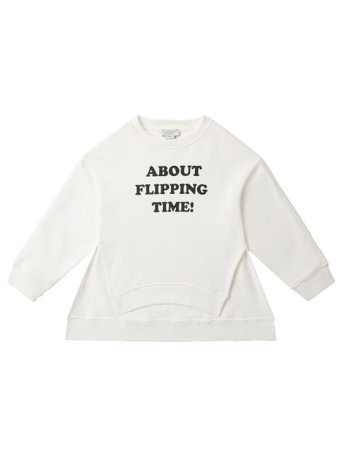 Slogan Print Sweatshirt
