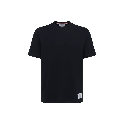 Cotton Crew Neck T-Shirt — Black