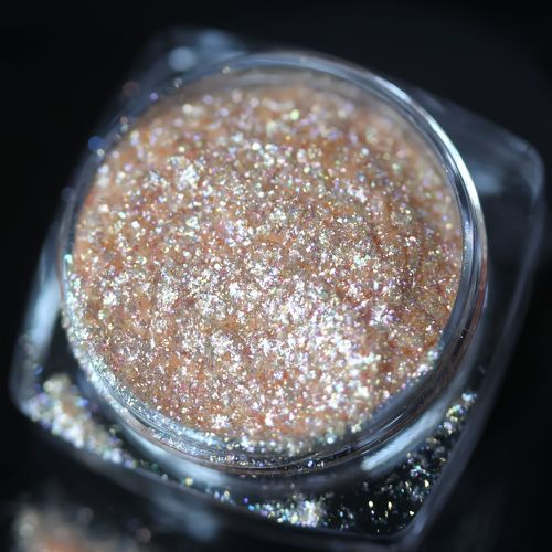 TEMU Glass Iridescent Holographic Mica Painted Glass Beads, , For Arts, Crafts, Slime