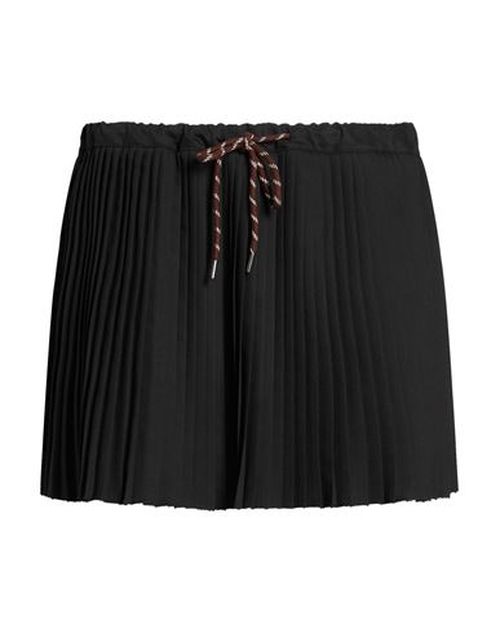 Woman Mini skirt Black Size M Polyester, Viscose, Elastane