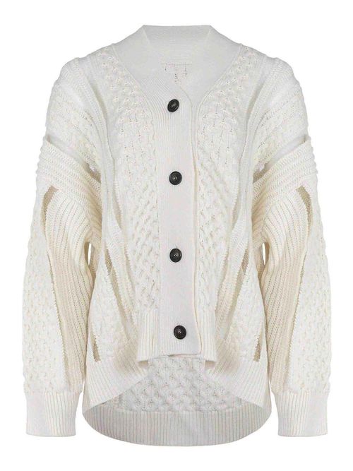 Cardigan Made From A Wool Blend