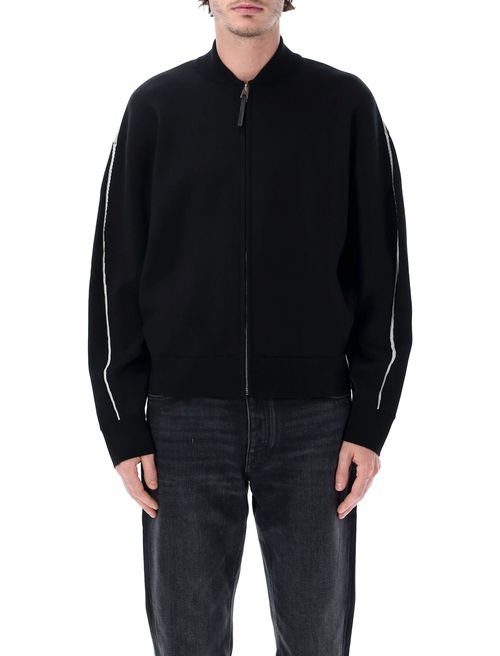 Logo Knit Jacket