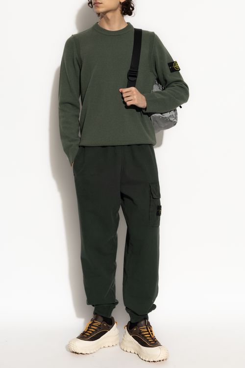 Wool Sweater, Men's, Green