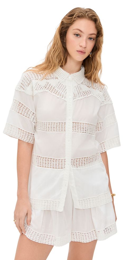 Amal Coverup Top Cowrie P