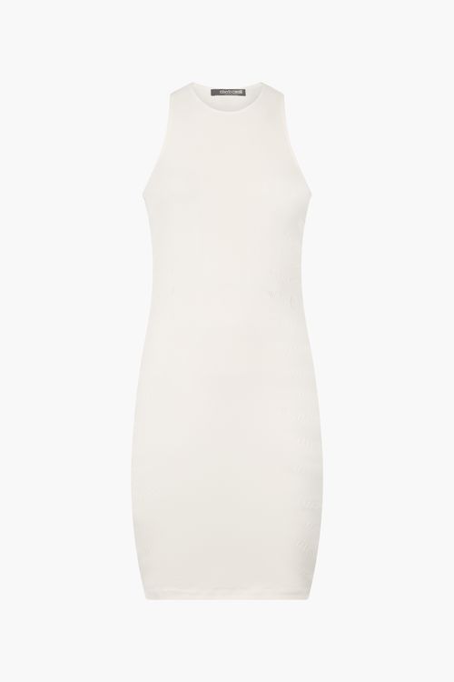 Dress With Openwork Zebra Pattern