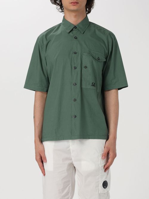 Shirt Men color Green