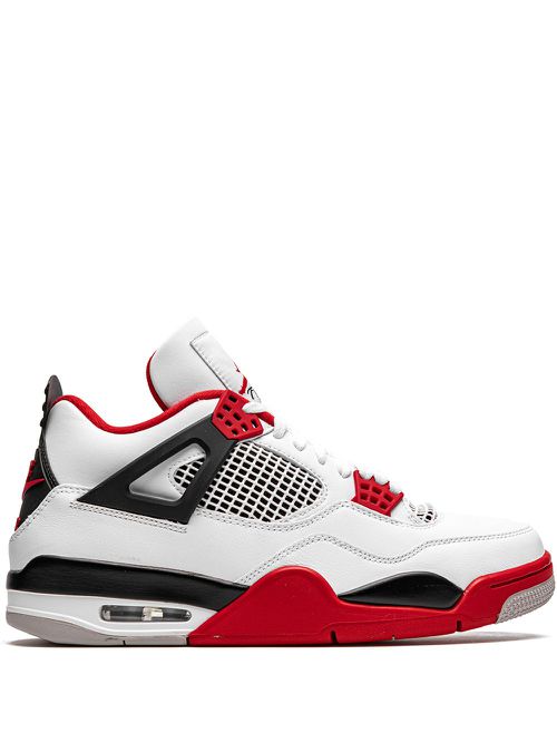 Air 4 Retro "Fire Red 2020" sneakers - White