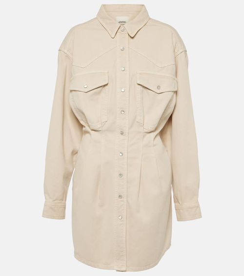 Liliko twill shirt dress