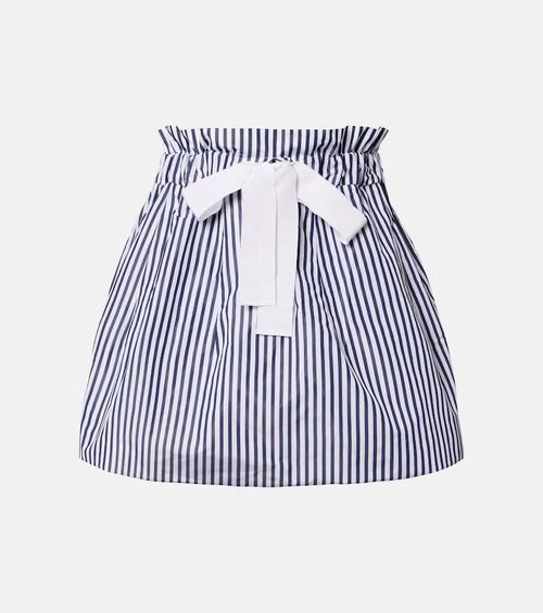 Striped miniskirt