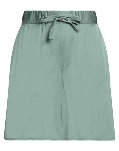 Woman Shorts & Bermuda Shorts Sage green Size S Viscose