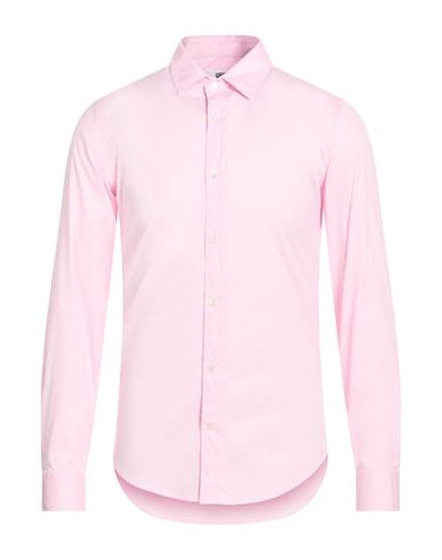 Man Shirt Pink Size 15 ½ Cotton, Polyamide, Elastane
