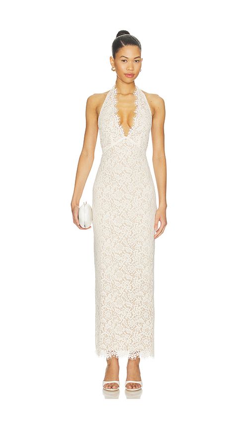 Lovers and Friends Hilly Midi Dress in Ivory. XS. Also in