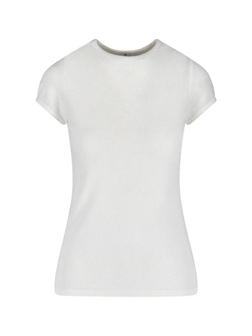 Courrèges Elegant Viscose Blend T-Shirt for Women
