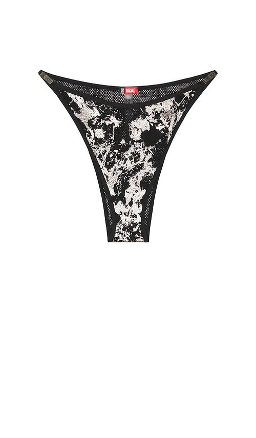 Diesel X Savage C Fishnet String in Black,Metallic Silver. - 2X also in 1X, 3X