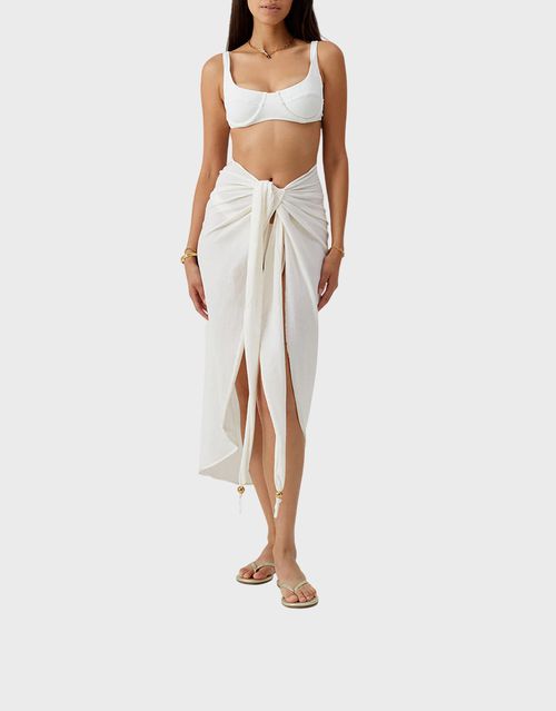 Melissa Odabash Skirt Winnie White