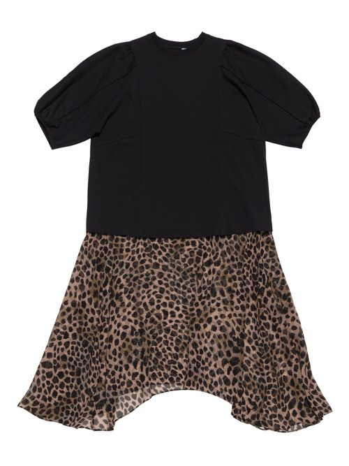 Bimba y Lola animal print dress - Brown