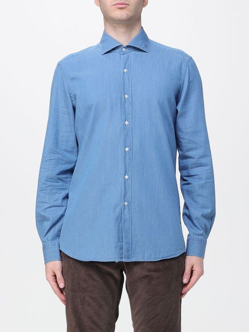 Shirt Men color Blue