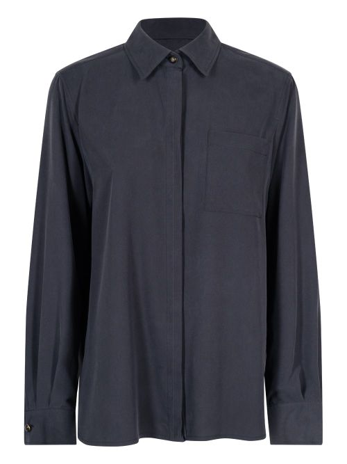 Silk Canvas Shirt