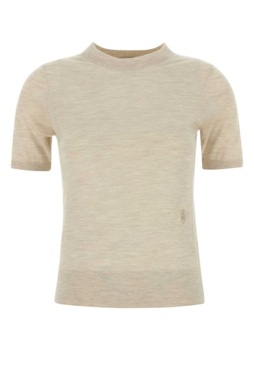 Light Beige Wool T-shirt