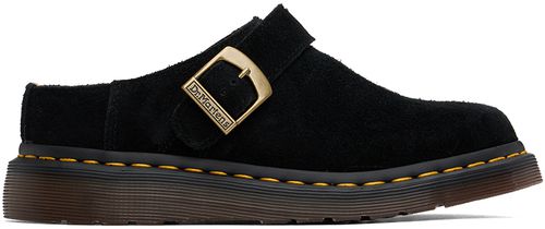 Dr. Martens Black Isham Mules