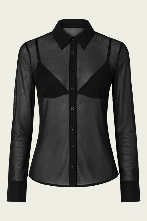 Val Blouse in Black