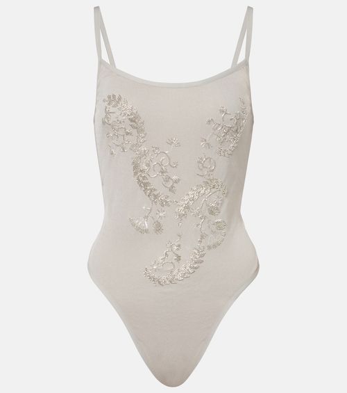 Beaded bodysuit