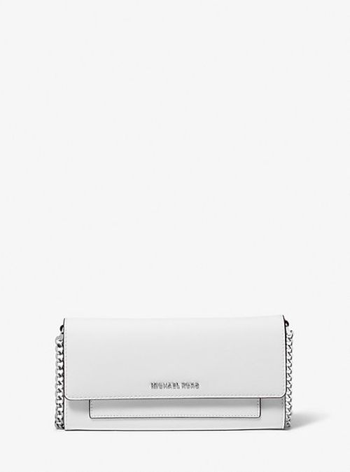 Jet Set Medium Saffiano Leather 2-in-1 Convertible Crossbody Bag