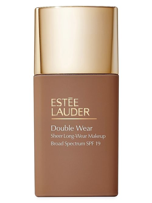 Women's Double Wear Sheer Long-Wear SPF 19 Foundation - 7W1 Deep Spice